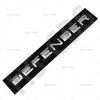 3D ABS DEFENDER Letter  Rear Trunk Car Logo Badge Stickers Decals Auto Door Fender Emblem Tailgate Stickers Styling Accessories