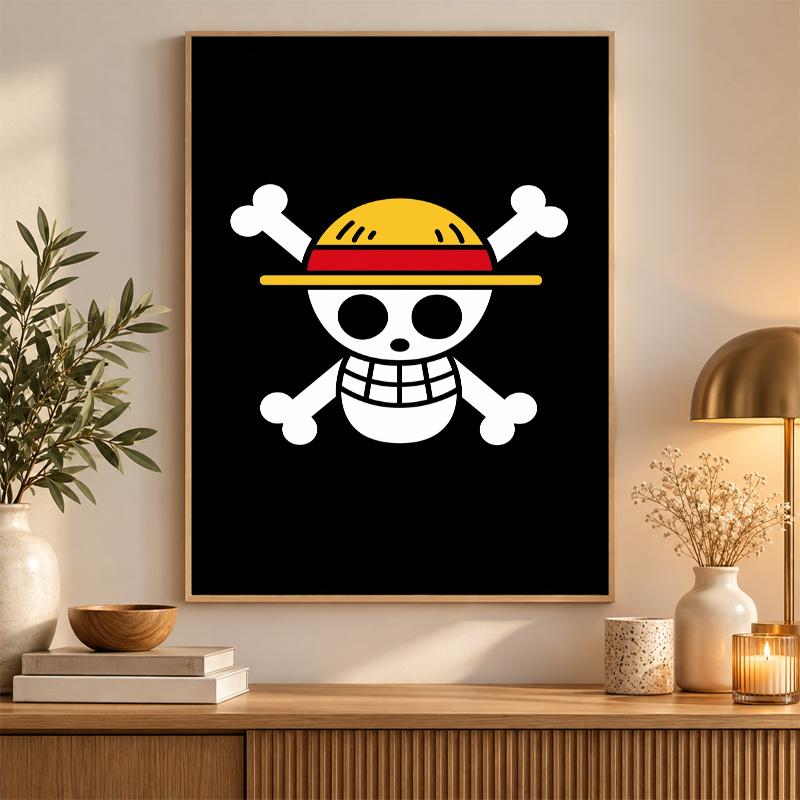 One Piece Diamond Painting Kit 5D Full Drill DIY Diamond Mosaic Wall Art Home Decor