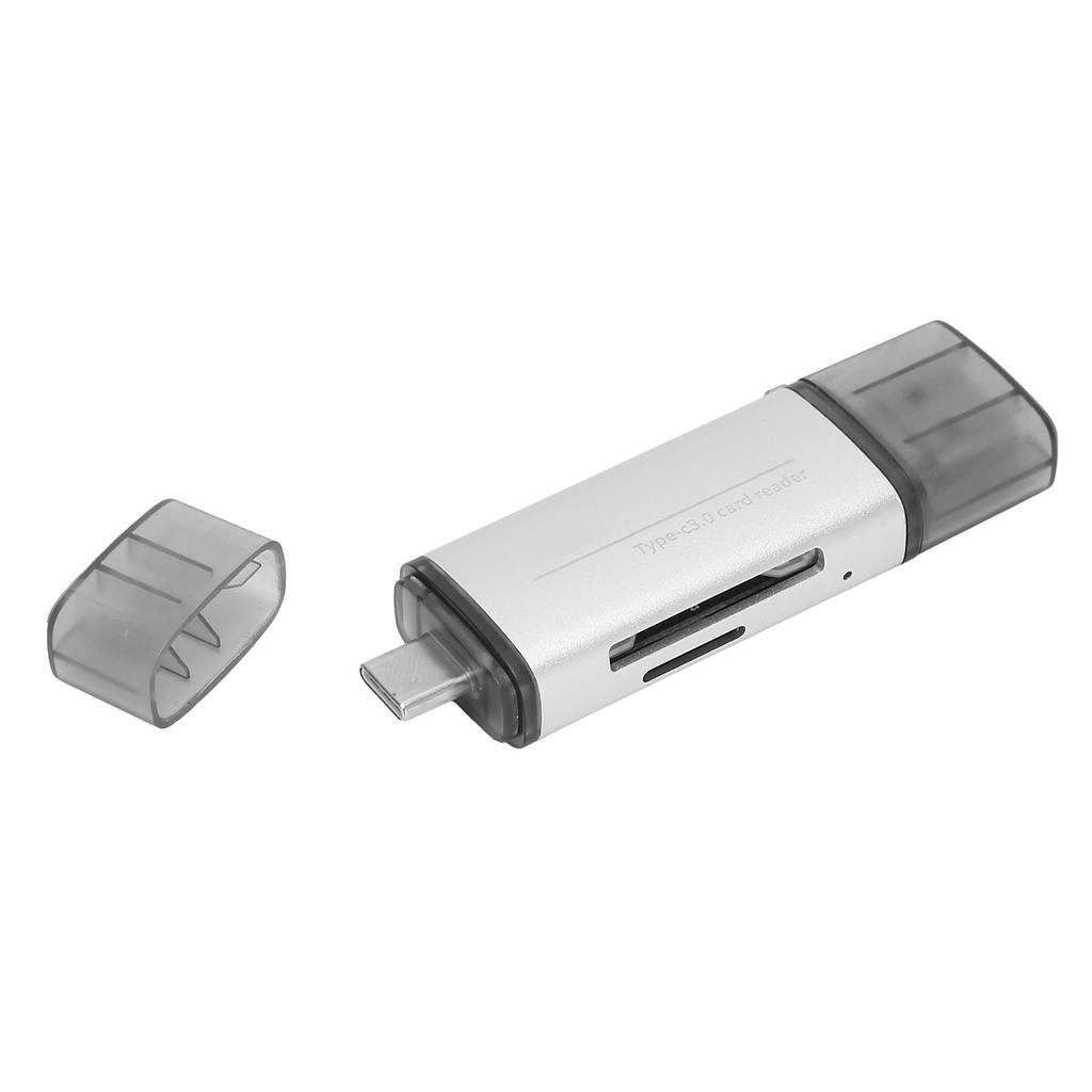 Многофункциональный высокоскоростной USB 3.0 кард-ридер из алюминиевого сплава Type-C для мобильного телефона, компьютера