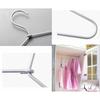 MAO DOU Aluminum Clothes Hangers, Silver, 20-Piece Set, Heavy-Duty, Non-Slip, Rust-Resistant, Bend-Resistant, Slim Design