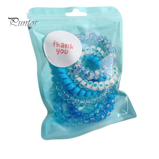 4/6 шт. веревки для волос водонепроницаемые телефонные кабели резинки для волос плавание купание маленькие эластичные кольца для волос хвостики резинка для волос