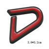 3D Metal D SD Logo Rear Trunk Emblem Badge Car Body Sticker Decals