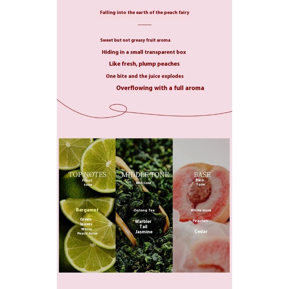 Small Square Box of Solid Balm for Women, Long-lasting Fragrance, Light and Elegant, Portable Application Type Solid Perfume