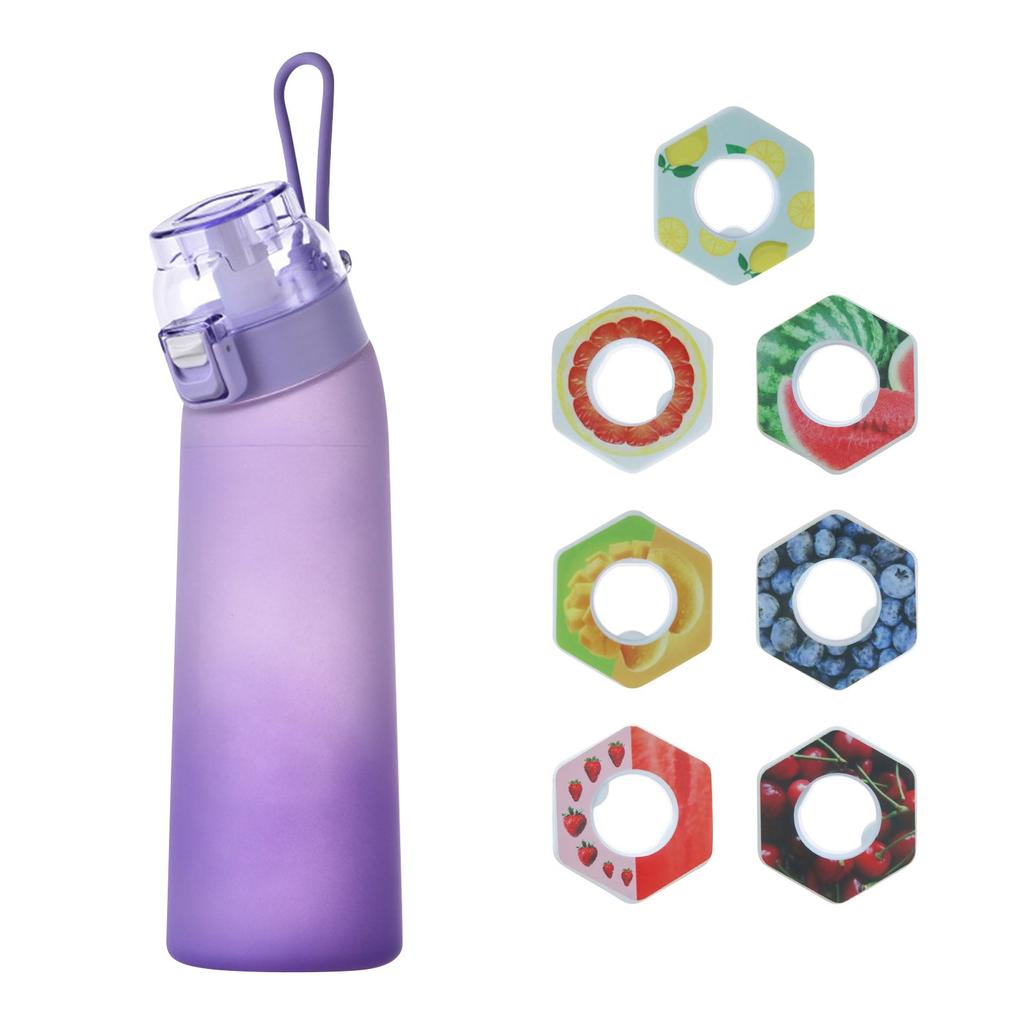 700ml Bottle, Update Water Bottle Up Set With 7 Capsules Drinking Straw,  Outdoor Water Bottle