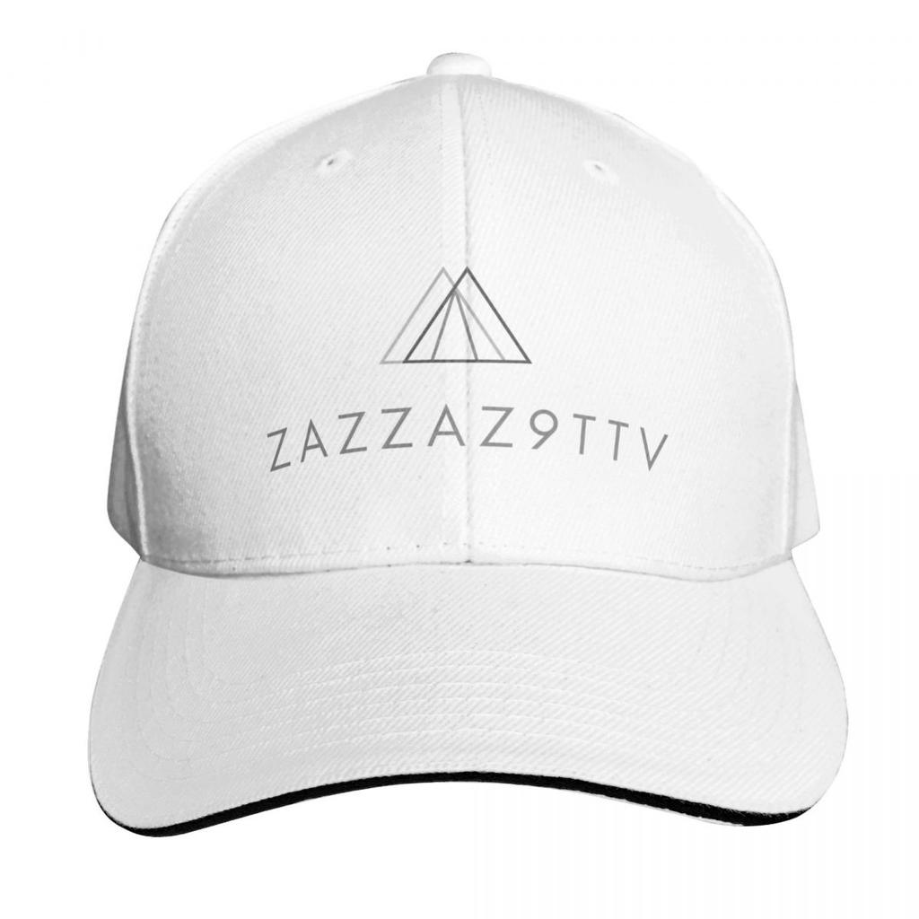 ZazzazTTV Basic Logo Baseball Cap Unisexs big size hat Beach Golf cute Women Unisexs