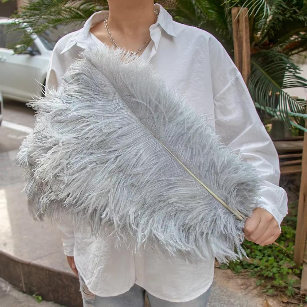 15-60Cm Natural Ostrich Feathers | High-Quality For Diy, Wedding, Party, Stage, Costume & Home Decor | Various Colors Available