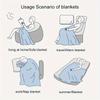 1pc Vintage Bigfoot & Sasquatch Themed Flannel Throw Blanket - Cozy, Warm, All-Season Gift for Men & Women, Ideal for Cryptid Enthusiasts, P