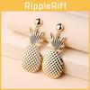 Fashion Golden Pineapple Design Metal Women Earrings For Women Office Jewelry