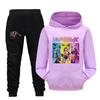 Kids Clothing Sets Kpop Witch Hunting Team Bag Hoodie Children's Hoodie Hoodie Casual Set