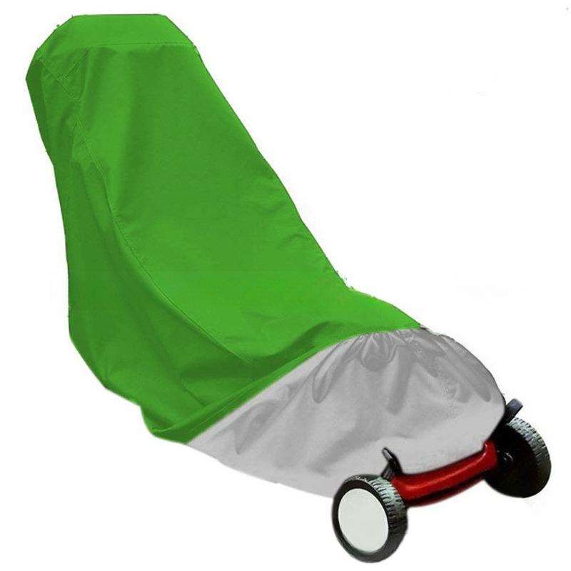 1pcs 190T Polyester Oxford Lawn Mower Dust Cover Waterproof UV-Resistant Storage Slip on Cover for Outdoor Patio Garden