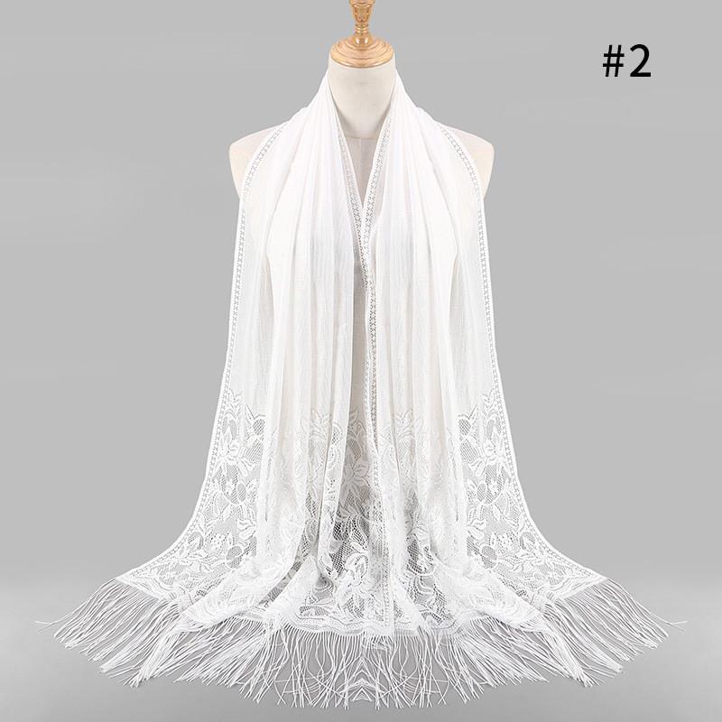 Women's Fashion Fringed Printed Cotton Parisian Shawl Soft Beach Towel Scarf