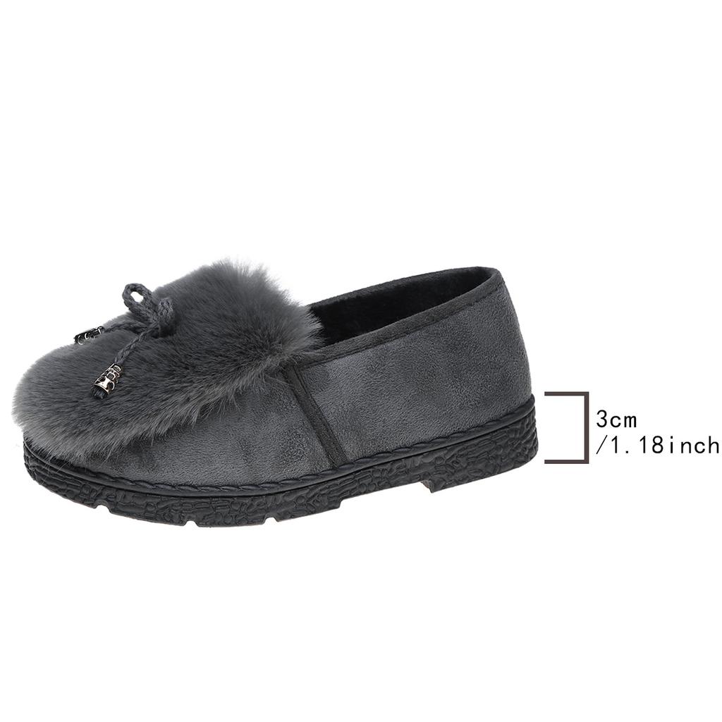 Winter Women's Keep Warm Cootton Shoes Round Toe Plus Velvet Ankle Boots for Women Platform Shoes Outdoor Women's Casual Shoes