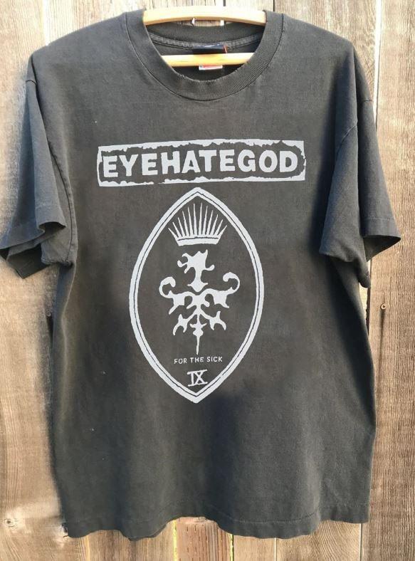 Vintage 2007 EYEHATEGOD Band Tour Graphic Charcoal Unisex T shirt S5XL WA4581 Unisex T-Shirt