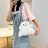 Ghost Kid Plush Backpack Female Personality Doll Plush Doll Crossbody Bag Cute Cartoon Backpack