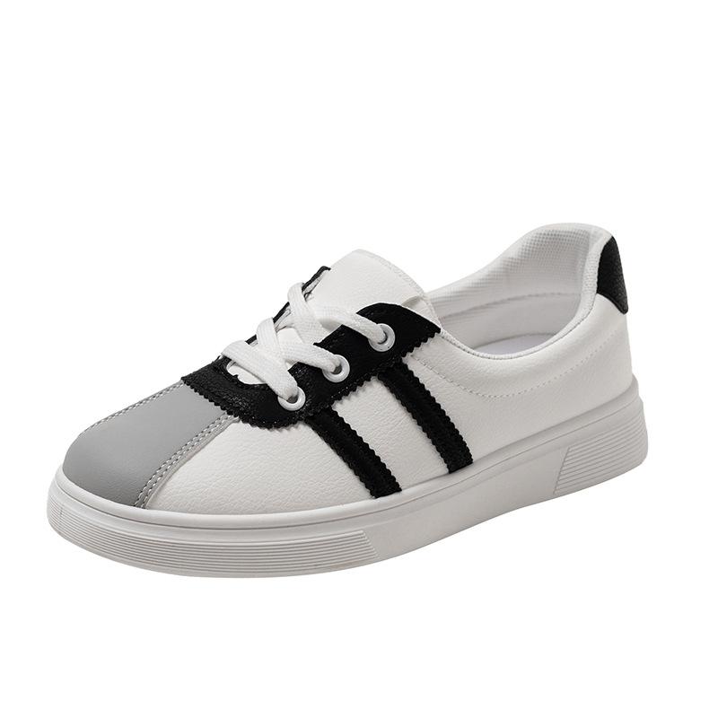 Осень новые студенческие туфли на плоской подошве для увеличения роста спортивные туфли на низкой подошве с круглым носком повседневная обувь женская