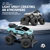 1/24 2.4G Радиоуправляемый 4WD Футбольный Автомобиль Со Спреем и Светом 360° Вращение Детские Игрушки Пульт Дистанционного Управления 5-канальный Футбольный Транспорт Мальчики Рождественские Подарки