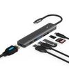 Концентратор USB-C: 4K HDMI, USB 3.0, Картридер, Док-станция для ноутбука/планшета