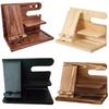 Solid Wood Multi-functional Desktop Charging Mobile Phone Stand