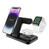 3-in-1 15W Wireless Charger: Fast Charge for Apple Phones, Watches, & Earbuds