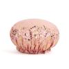 Waterproof Shower Cap Double Elastic Shower Cap Dustproof And Smokeproof Shampoo