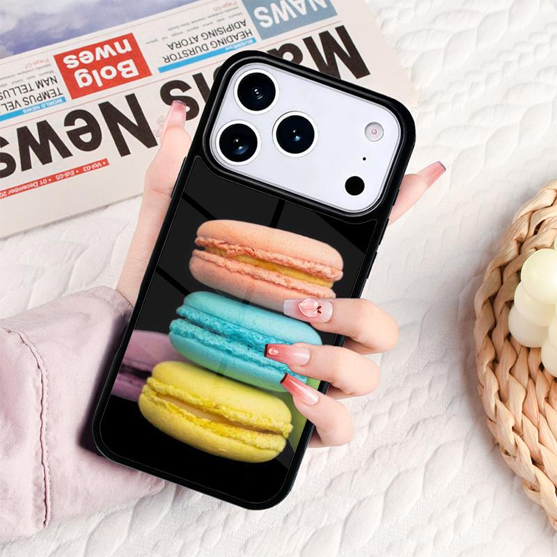 Macarons And Sweets Phone Case For IPhone 17 16e 15 14 13 12 11 Pro Max Air Mini Soft Protective Cover