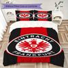Eintracht Frankfurt Pattern Bedding uilt Set uilt Cover Pillowcase Home Decoration Birthday Gift (1 * duvet cover + 2 * pillowcase  without core)
