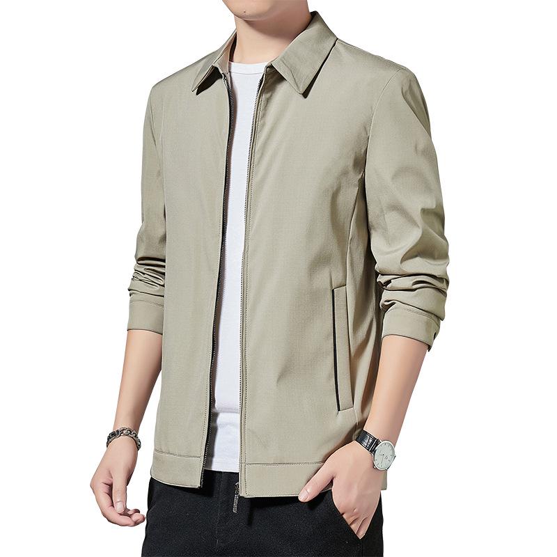 Мужские летние солнцезащитные куртки Мужская уличная куртка Тонкая ветровка Кожаное пальто Быстросохнущая пляжная куртка Мужская одежда 