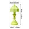 Colorful 1:12 Dollhouse Mini Desk Lamp Miniatures Dollhouse Accessories Trendy Table Lamp