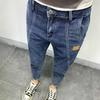 Men's 2024 Autumn Slim-Fit Skinny Jeans - Korean Style Trendy Casual Long Pants