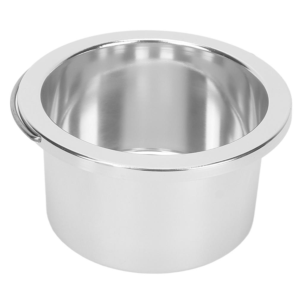 Сменный горшок для воскоплава 100 мм, портативная чаша для воска для депиляции, аксессуар для машины для удаления волос, серебристый