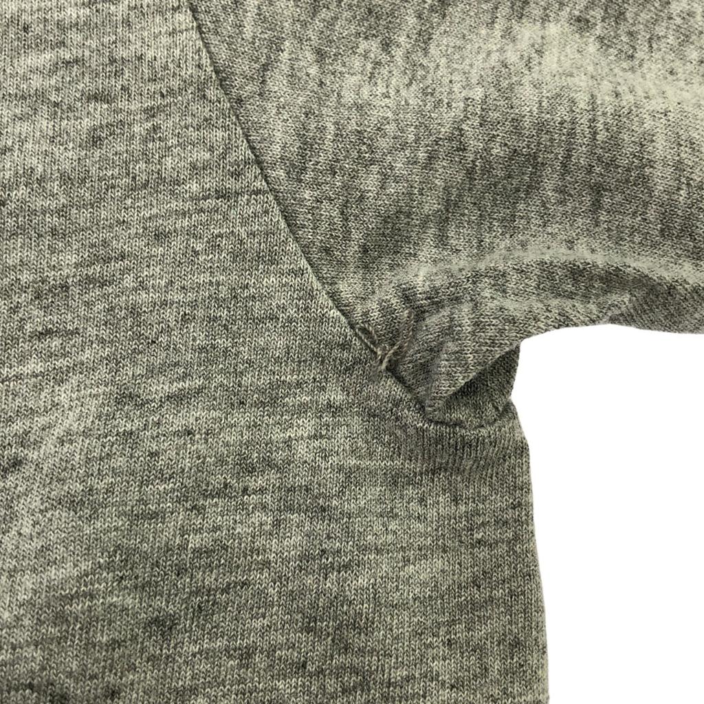 US ARMY Print Pattern Short Sleeve T-shirt Gray Back Print Men's Used