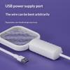 Летняя USB УФ-лампа Ловушка-мухобойка Портативная лампа-убийца Электрический мини-уничтожитель мух и насекомых Для спальни На улице
