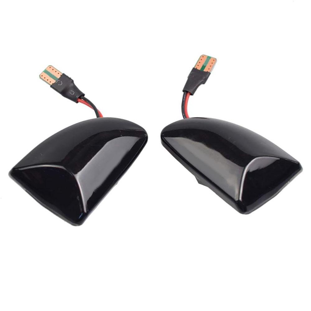 2 шт. Передний динамический светодиодный боковой габаритный фонарь указателя поворота для 07-14 Smart Fortwo W451