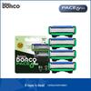 Мужская механическая бритва Dorco SXA1040 с 6 лезвиями, включает 4 сменные головки
