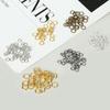 Iron Jump Ring Buckle for DIY Jewelry: Earrings, Bracelets, Necklaces & Pendants