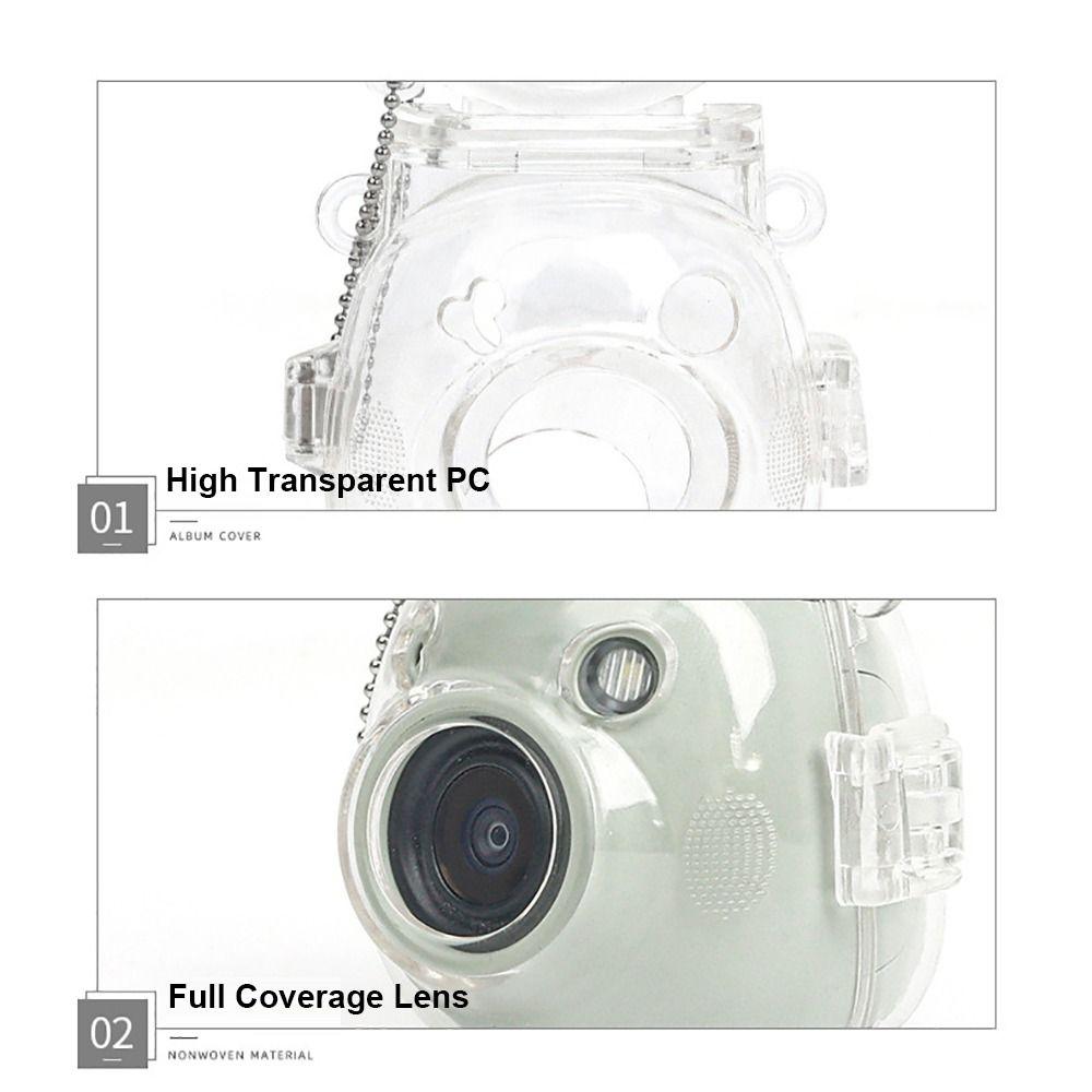 Прозрачный селфи-зеркало Crystal Camera Cover Защитный чехол для Fujifilm instax Pal