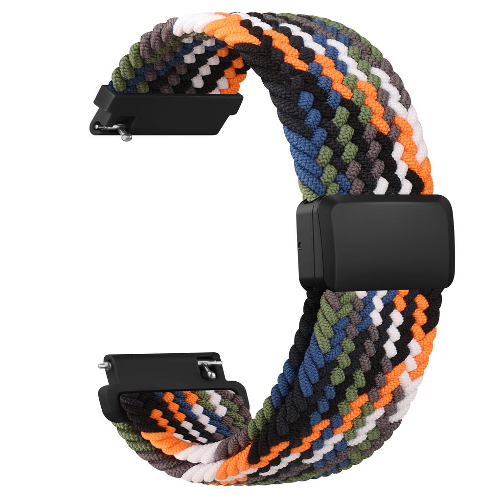 Плетеный ремешок 18/20/22 мм для Garmin Vivoactive 4 5 3 S/Venu 3 2s Sq 2 Plus/Forerunner 265 255S 645 245 Music/Vivomove