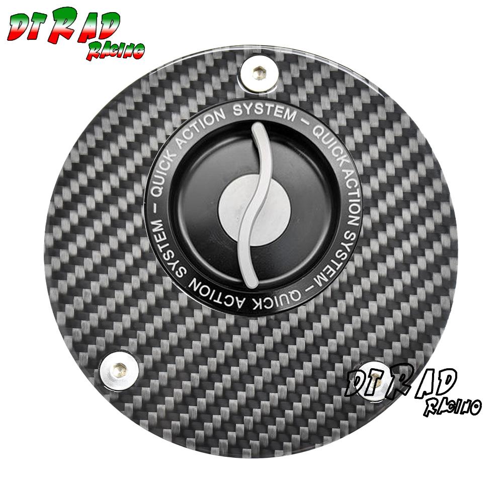 Carbon Fiber Quick Gas Fuel Tank Cap For YAMAHA YZF-600R 750/R/SP R1/R1M Fast Gas oline Plug Keyless Engine Oil Filling Cover