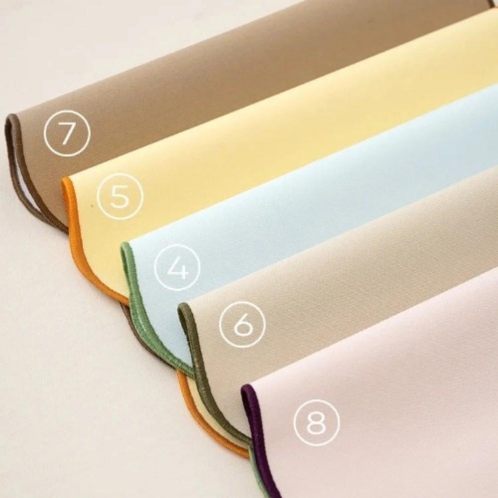 Oil-Proof Dining Mat Heat-Resistant Table Mats Nordic Solid Place Mat Kitchen Supply