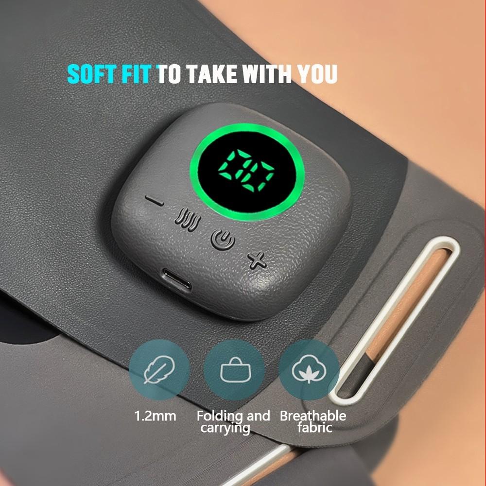 Electric EMS Abdominal Heating Massager Fat Burn Fitness Slimming Belt Waist Belly Weight Loss Training Muscle Stimulator