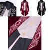 Elegant Gothic Victorian Tailcoat For Halloween Steampunk Medieval Jacket