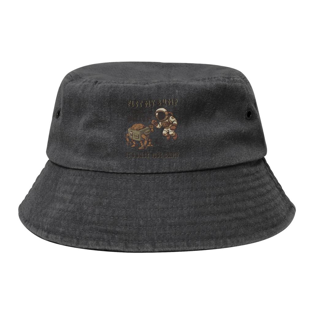 Unisex Distressed Denim Bucket Hat Project Hail Mary Rocky amaze Getaway Headwear Packable Fishing Caps Boonie Hat Gift Idea