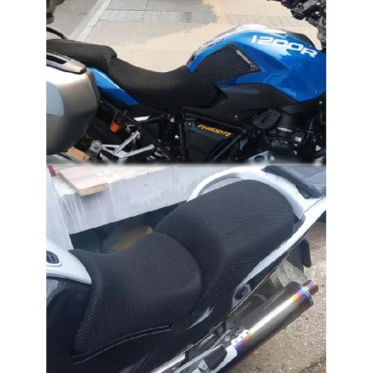 Для BMW R1250RS R1250R R1200RS R1200R LC Мотоцикла Противоскользящая 3D Сетчатая Ткань Чехол на Сиденье Дышащая Водонепроницаемая Подушка