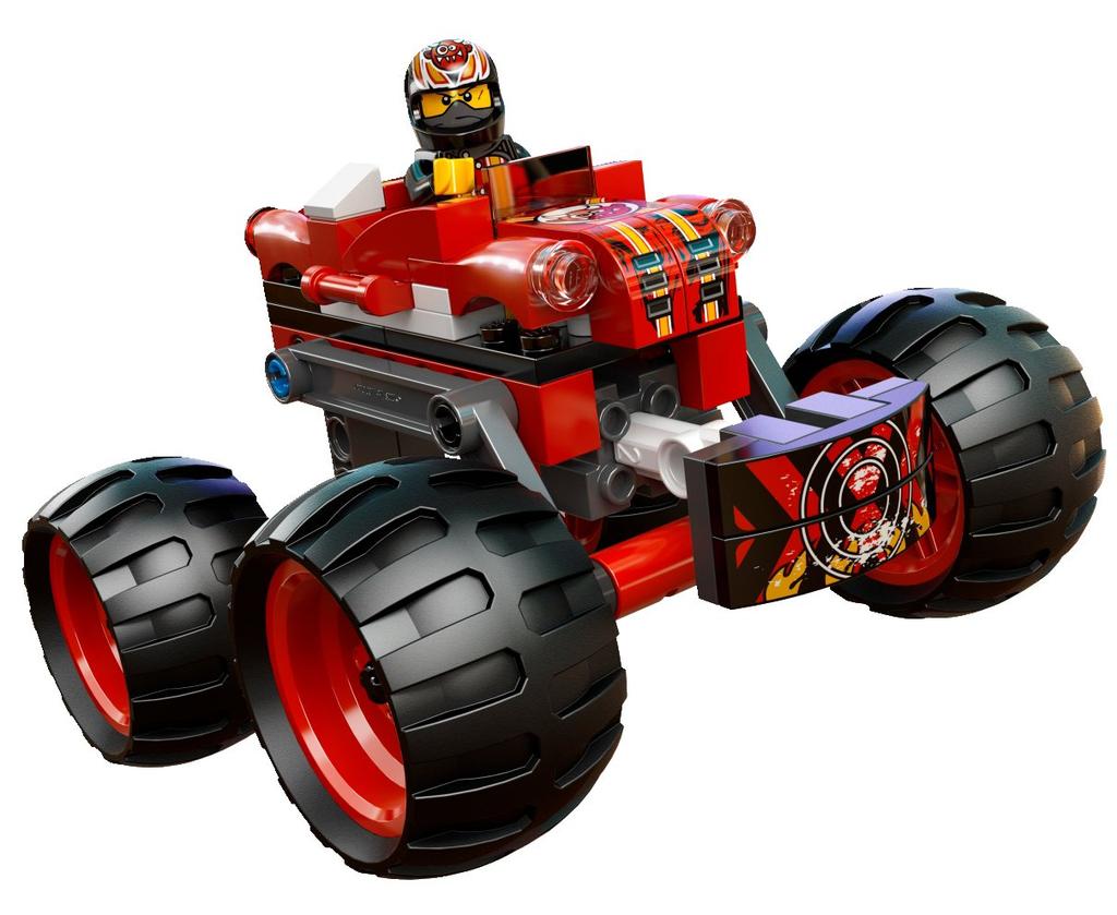 LEGO Racer Crash Crazy Demon Crazy Dmon 9092