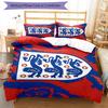 England Football Crest Printed Pattern Duvet Cover Set – includes 1 duvet cover and 2 matching pillowcases Bedroom decor Christmas gifts