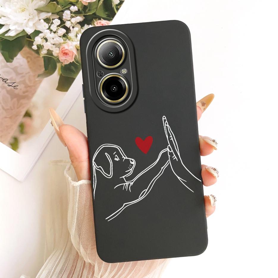 Чехол для Realme C67 4G RMX3890 Милый мультяшный чехол-кролик Мягкий силиконовый чехол для Realme 12 Lite C 67 RealmeC67 4G Задняя крышка Сумки
