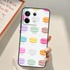 Macarons Cake Dessert Funda For Xiaomi Redmi Note 14 10 11 12 13 15 Pro Plus Case For Redmi 15 14C 10C 12C 13C 15C