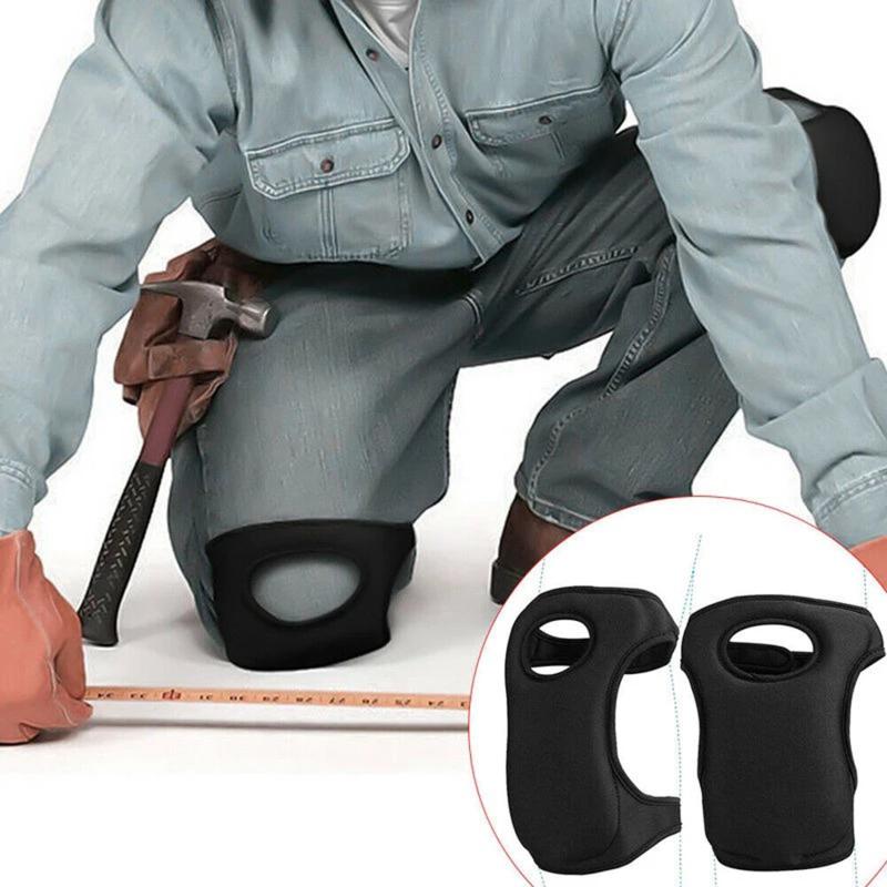 Садовые наколенники с ремнями Мягкие удобные наколенники с эффектом памяти, противоскользящие, регулируемые наколенники Домашние инструменты