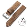Waterproof Sailcloth Watch Strap Nylon Leather Watch Band 20mm 22mm 24mm for Panerai Vintage Stitching Band Sports Belt for Men