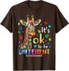 Cute Present Autism Awareness Giraffe Animal Unisex T-Shirt
